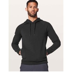 Lululemon Mens City Sweat Pullover Hoodie Black Size XS
